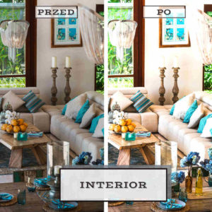 Interior - Presety do Adobe Lightroom